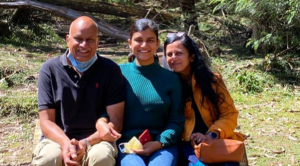 Akshita Nandagopal Parents