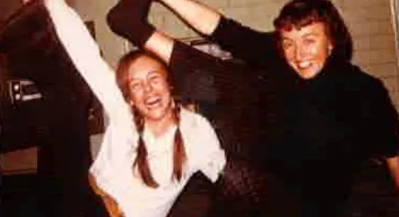 Wendy Mesley With Mother