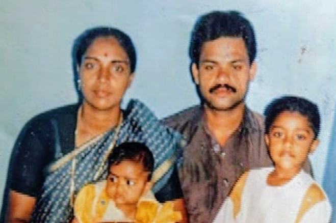 Amala Paul Family