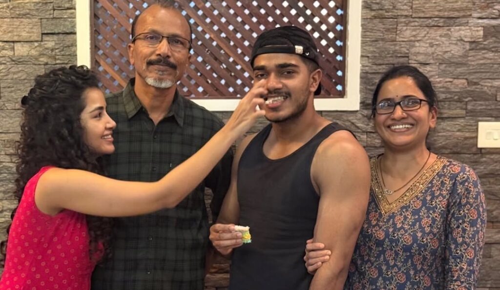 Anupama Parameswaran Family