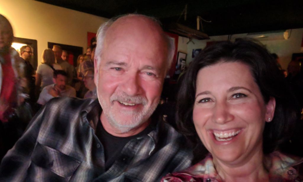 Kathleen Monk with Peter Mansbridge