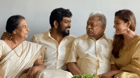 Nayanthara Mother and Father