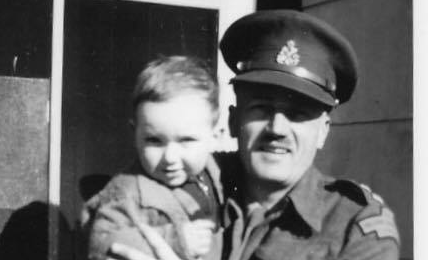 Peter Kent with his Father