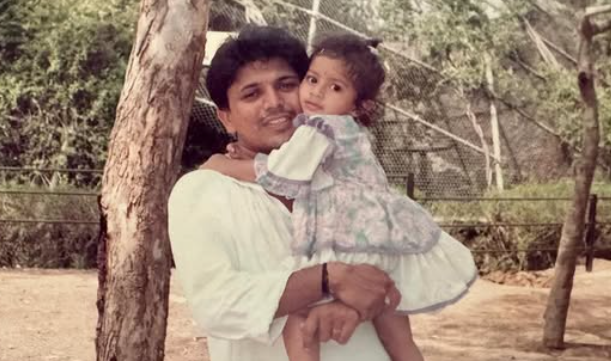 Sai Pallavi with Father