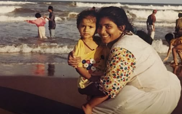 Sai Pallavi with Mother