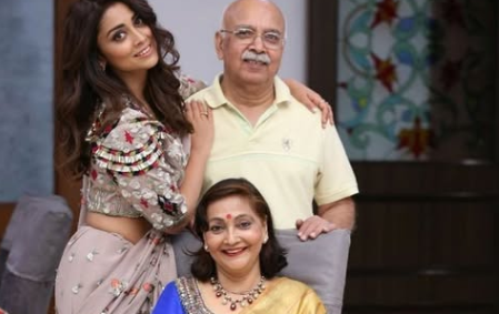 Shriya Saran Mother and Father