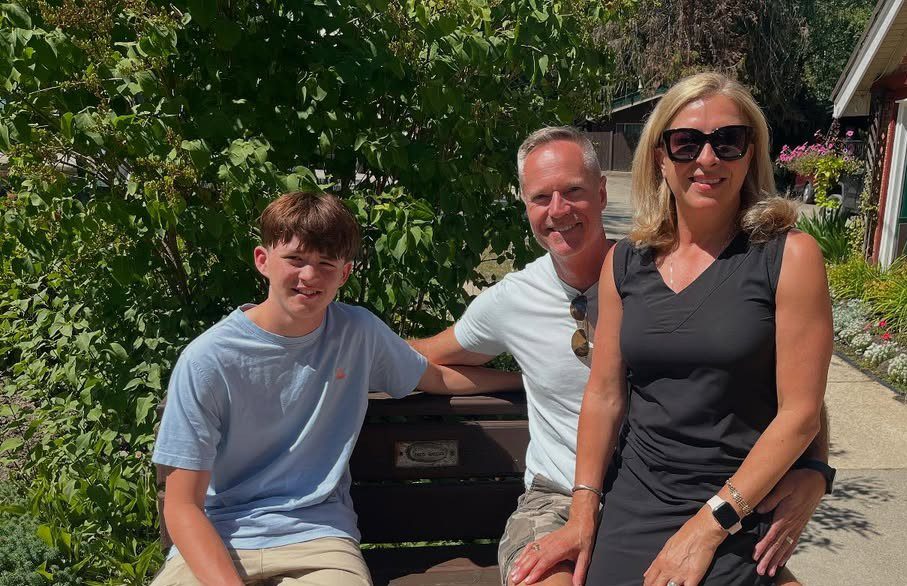 Chris Gailus Wife and Son