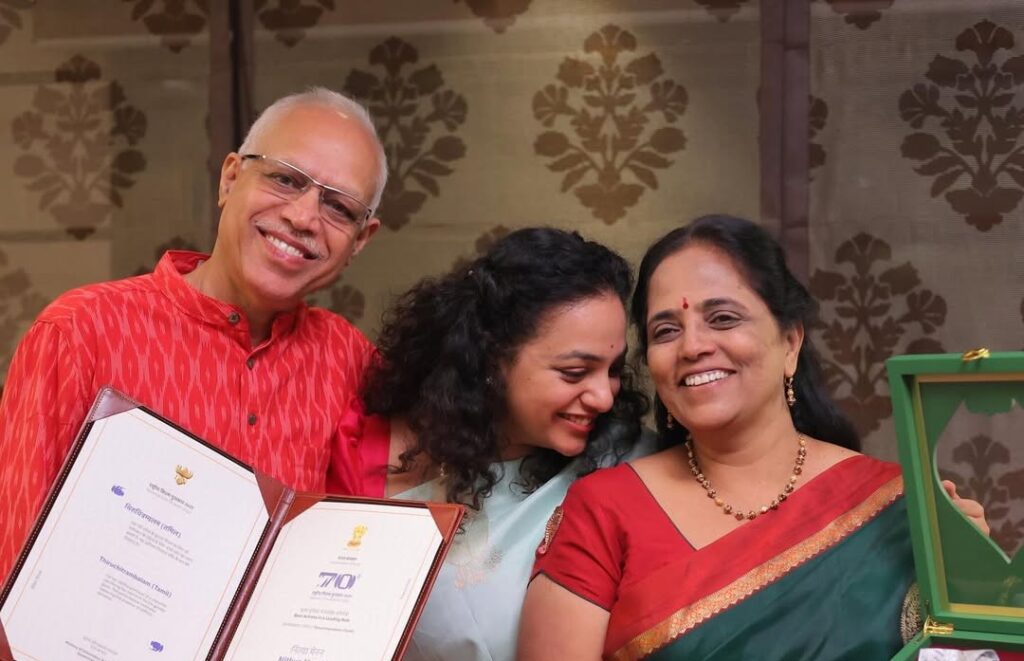 Nithya Menen Mother and Father