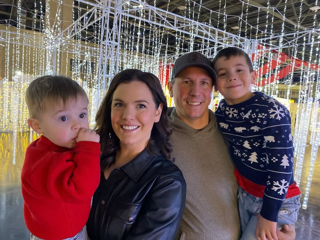 Quinn Ohler with Husband and Son