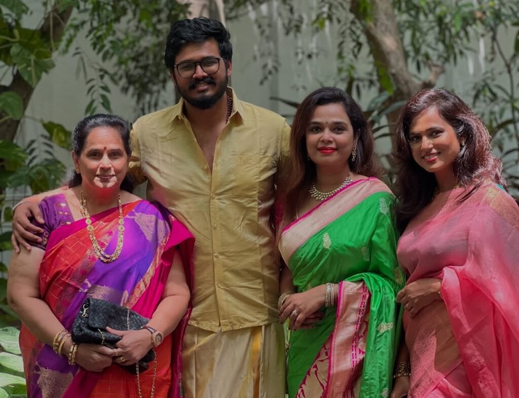 Ramya Pandian Family