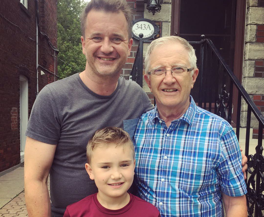 Alan Carter Father and Son