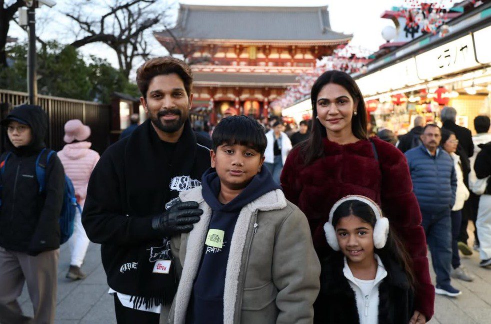 Allu Arjun Wife and Children