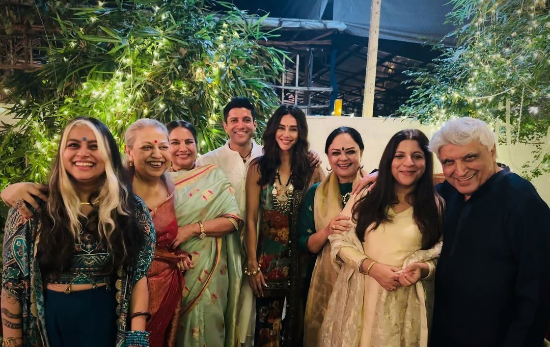 Farhan Akhtar Family