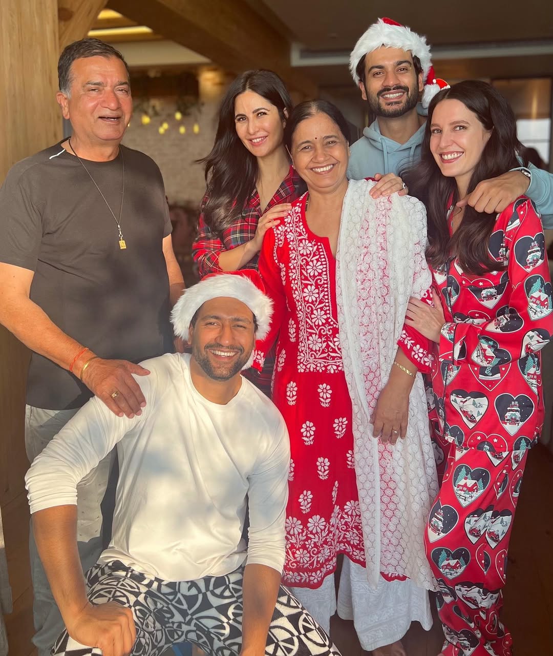 Katrina Kaif with Husband and In-Laws