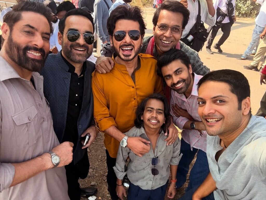 Pankaj Tripathi with M team