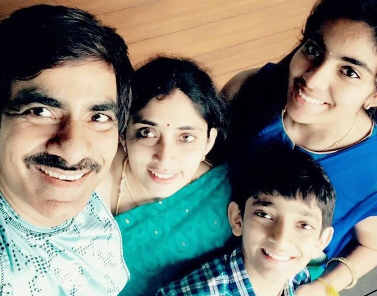 Ravi Teja Family