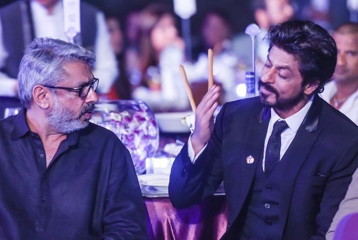 Sanjay Leela Bhansali with Shah Rukh Khan
