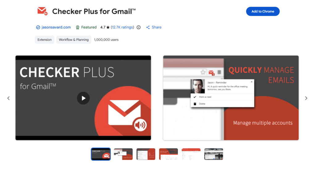 Checker Plus for Gmail