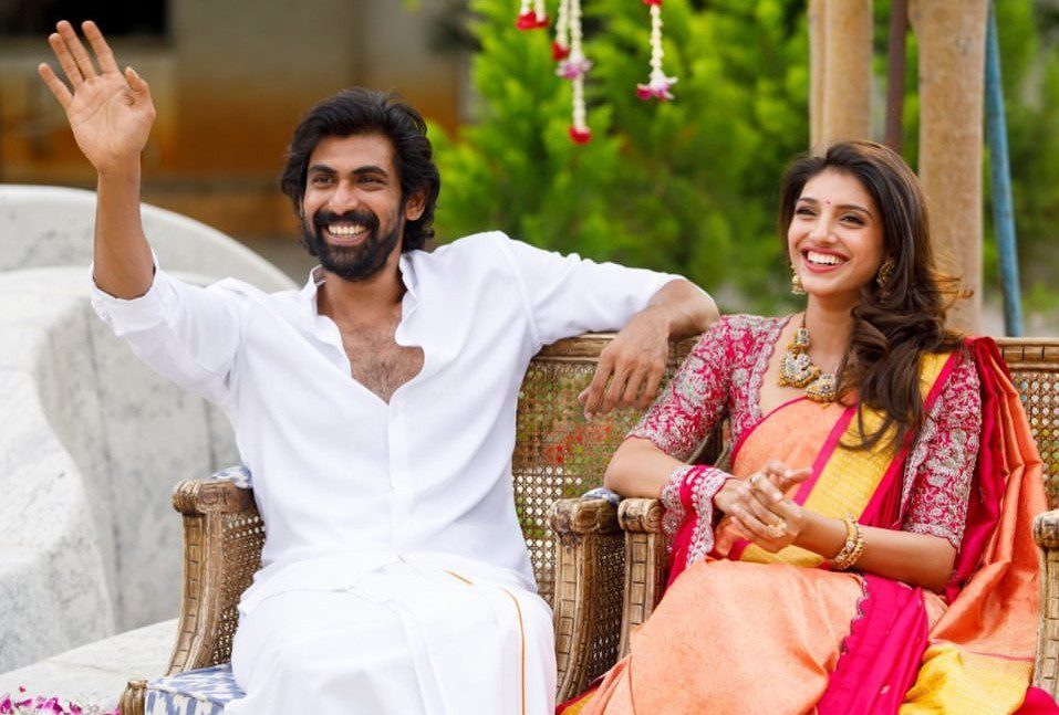 Rana Daggubati with Wife