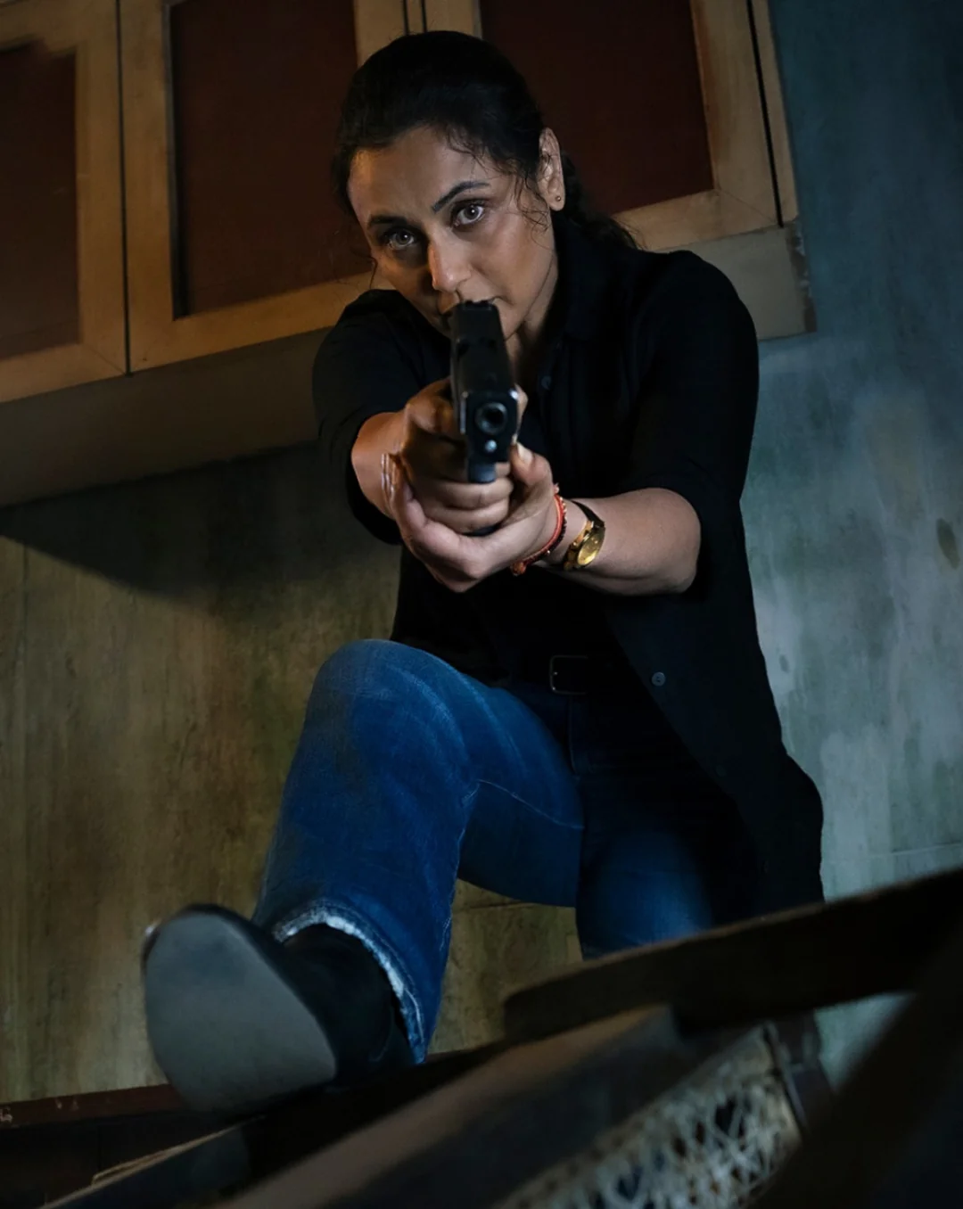 First look of Rani Mukerji in Mardaani 3. The film releases on 27 February 2026 : r/bollywood