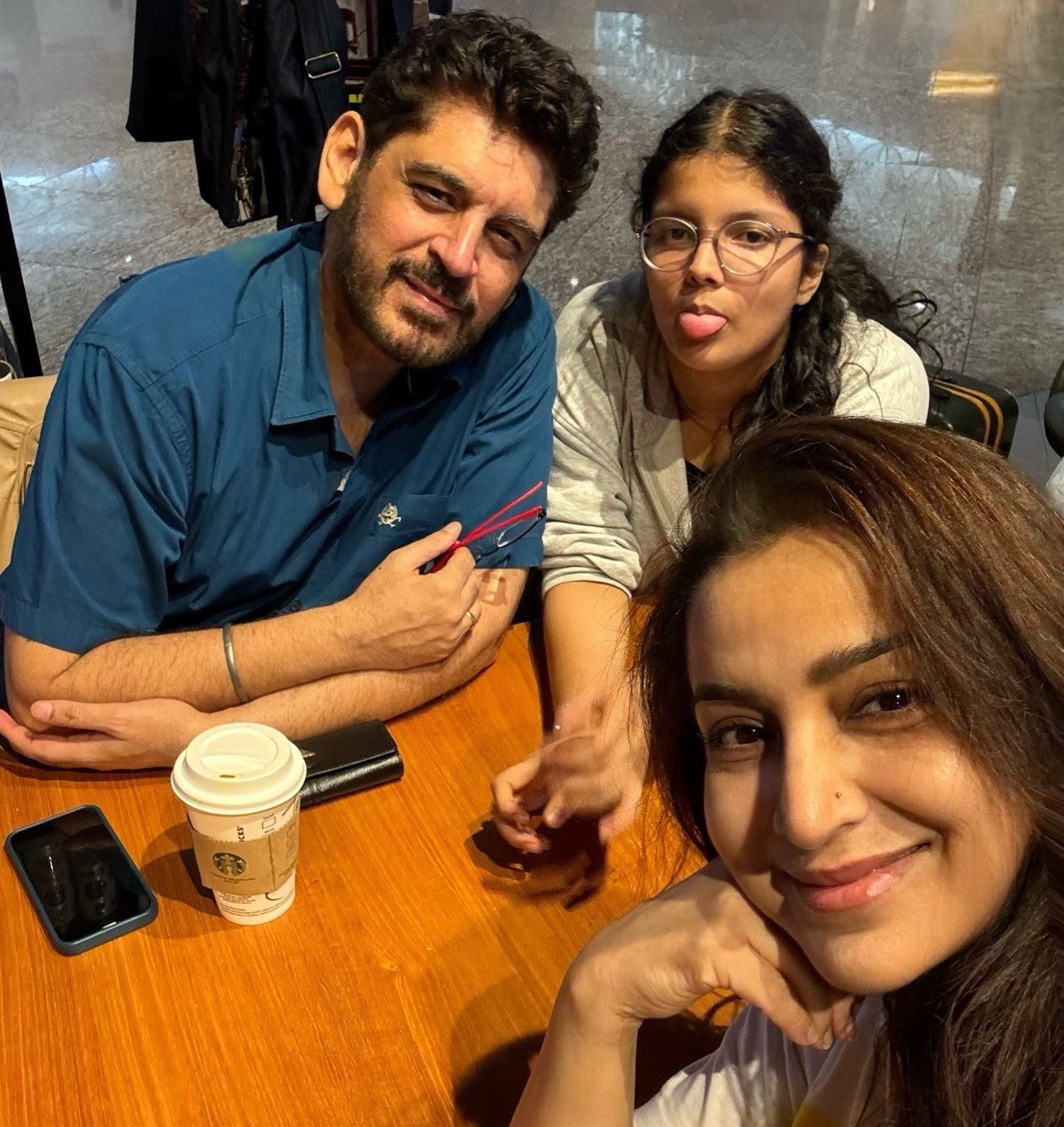 Tisca Chopra Husband and Daughter